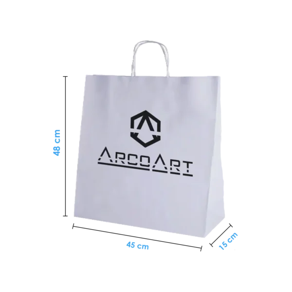 Bolsa de Papel Blanca 45x48x15