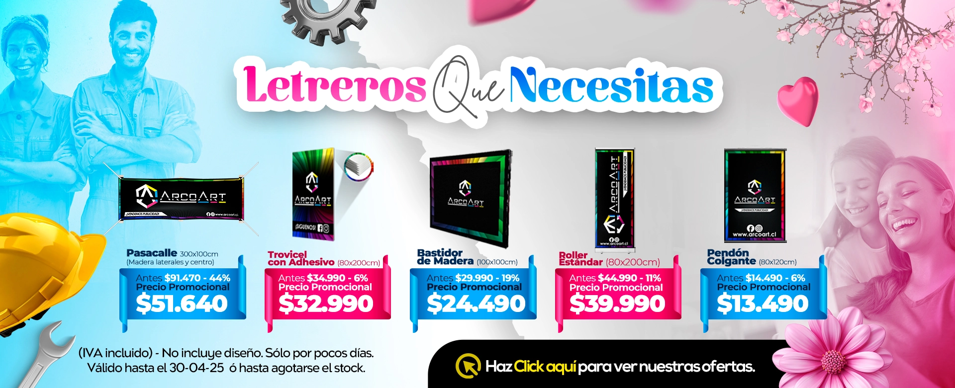 Letreros que necesitas