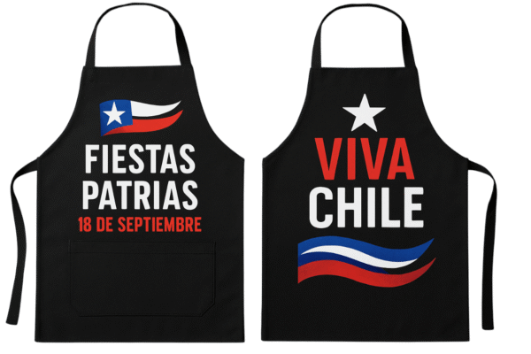 Delantal para fiestas patrias