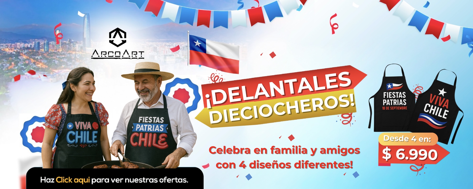 Delantales Dieciocheros